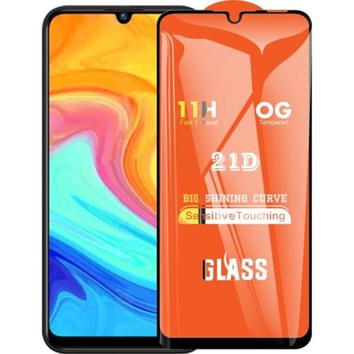 For Lenovo A7 6.09" 21D 9D Full Glue Cover Toughened Tempered Glass Film Screen Protector Guard