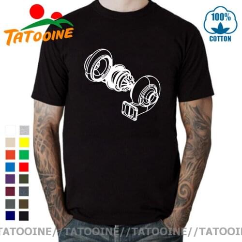 Tatooine Exploded Turbo Car T Shirt Mens Adult Tops Clothing Crew Neck Tee Shirt Oversized Printed Youth T-Shirts Plus Size 5XL