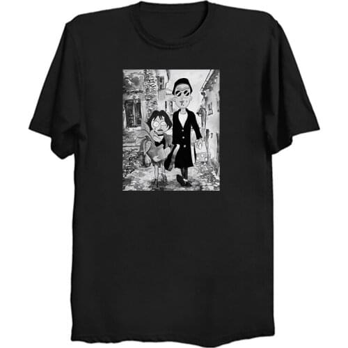 Cotton Leon The Professional Movie Poster Unisex Geek Tshirts Summer Tshirts Shirts