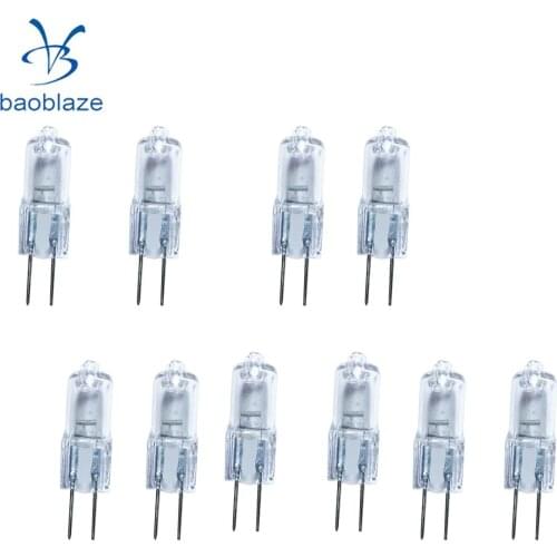 Pack Of 10, Ultra Halogen Bi-Pin 6V 5W 5 watt Replacement Bulb Warm White G4 Base