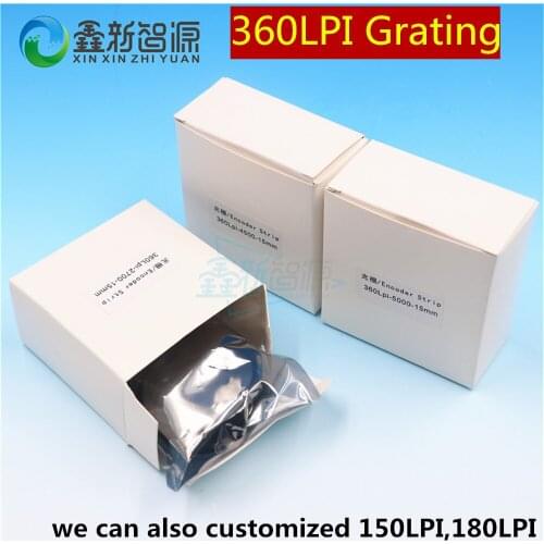 Inkjet printer 360LPI encoder strip for Allwin Human Konica 512i head solvent&UV printer grating Encoder film 360dpi 4.5m raster