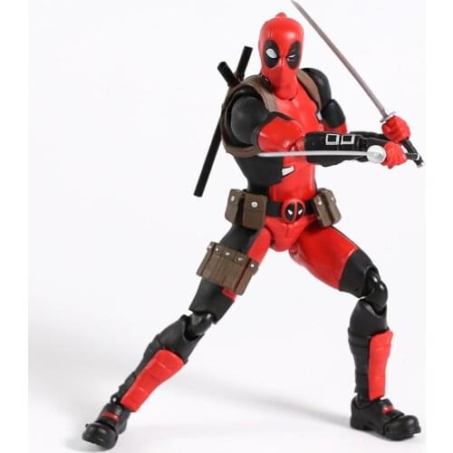 MAFEX NO.082 Deadpool Gurihiru Art Ver. Action Figure Collectible PVC Model Toy