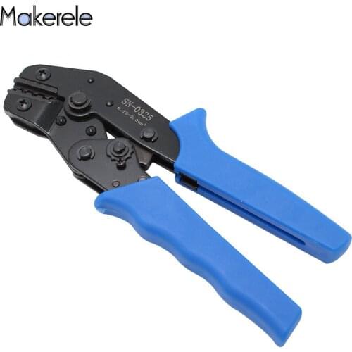 Multifunctional Ratchet SN-0325 Amp Crimp Tool For Wire Crimper Terminals 0.75-2.5mm2 Electric Wire Stripper For Free Shipping