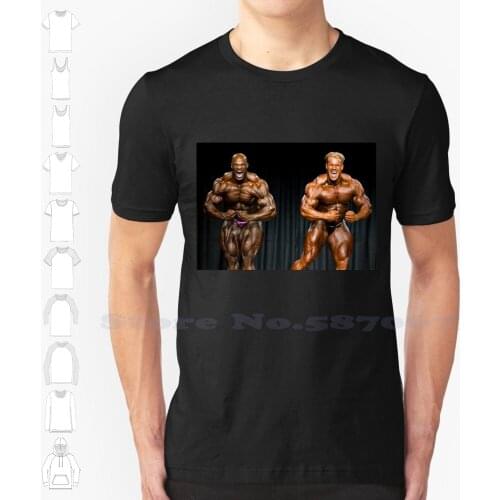 Ronnie Vs Jay Cutler Cool Design Trendy T-Shirt Tee Ronnie Ronnie Jay Cutler Jay Cutler Dorian Yates Dorian Yates Competition
