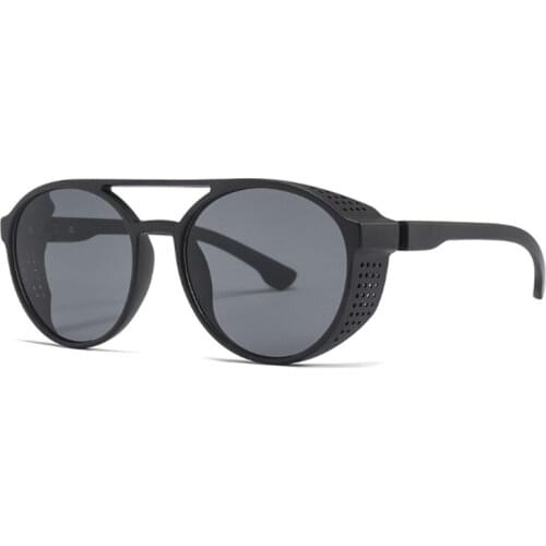 Veshion Steampunk Retro Sunglasses Men Women Fashion Shades UV400 Vintage Glasses