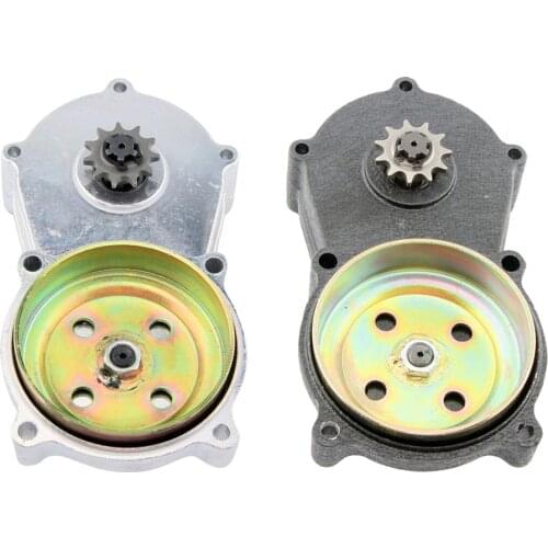 New 11T Motorbike Double Chain Gear Box Assy For 43cc 47cc 49cc ATV Black