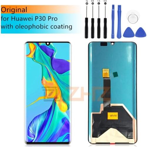 Original LCD for Huawei P30 Pro LCD Display Touch Screen Digitizer Assembly for P30 Pro VOG-L29 VOG-L09 VOG-L04 repair parts