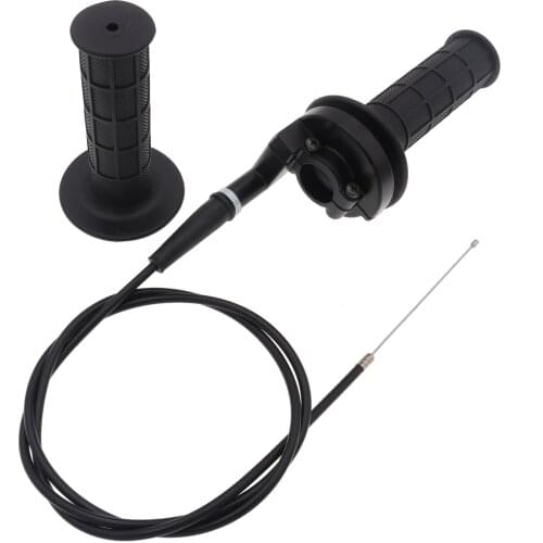 Twist Throttle Handle Grip & Cable For ATV Dirt Quad Pit Bike 125CC 150CC 250CC