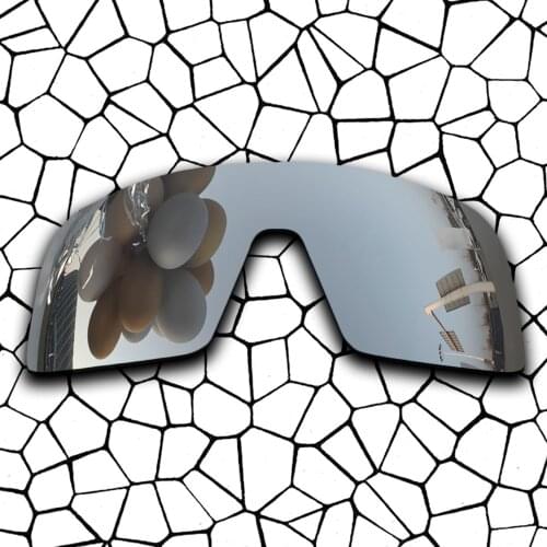Polarized Sunglasses Replacement Lenses for- Sutro Frame - Silver