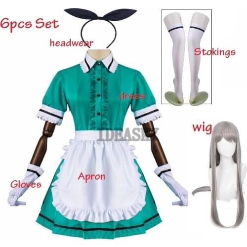 Blend Hideri Kanzaki Coffee Maid Maika Sakuranomiya Cosplay Costume Japanese Anime Uniform Suit Outfit Clothes