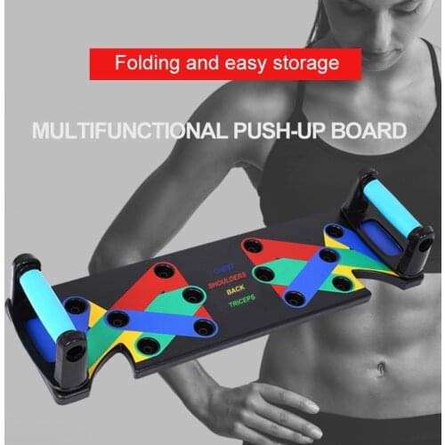 9 in 1 Push Up Rack Board abdominal Muscle Training Sports Home Men Women Fitness Equipment for body Building Workout Exercise