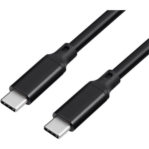 Type-C PD fast charging cable 3.1 Type-C male to C male data cable E-Mark chip 6-core 5A100W aluminum shell USB C to USB C
