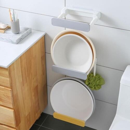 Retractable Punch-Free Non-Dropping Washbasin Rack Space-Saving Kitchen And Bathroom Storage Rack Storage Rack for Kitchen