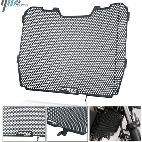 Motorcycle Radiator Protective Cover Guards Radiator Grille Cover Protecter For Kawasaki ZZR1400 ZZR 1400 2014-2020 2019 2018