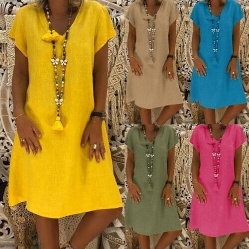 ZHUNUAN Loose Summer Dresses