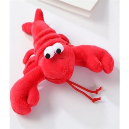 2Models, 13-16CM Ocean Crab Animal Stuffed Plush Toy , Key Chain Pendant Doll