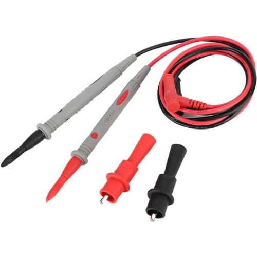 PT1006 Digital Clamp Multimeter Crocodile Clip Probe Pen Needle Tip + 1000V 20A 90cm Test Lead Cable Measuring Instruments