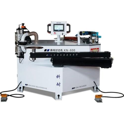 Woodworking Edge Banding Machine Plate Furniture Curve Alien Sheet Banding Machine Trimmer Closure Machine PVC Banding Machine