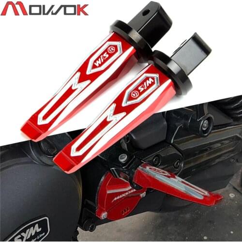 For SYM MAXSYM TL 500 Maxsym TL500 2020 Motorcycle CNC Aluminum Rear Passenger Footrests Foot Rests Pegs Rear Pedals Peg