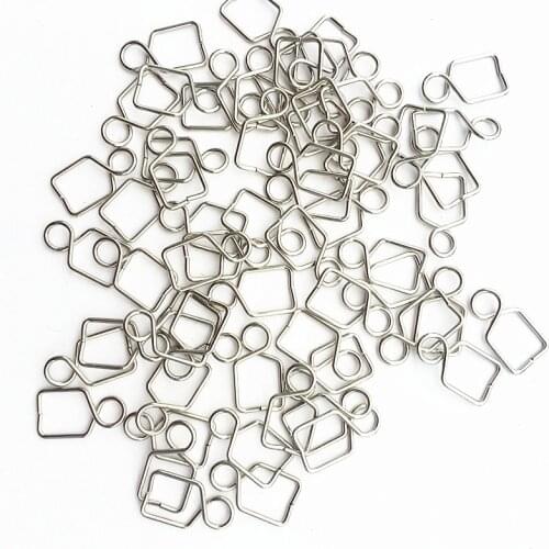 Best Selling---AAA Quality 8*14mm+1000pcs /lot Metal Hooks Plated Chromium Connectors For Crystal Chandelier Ball Pendants