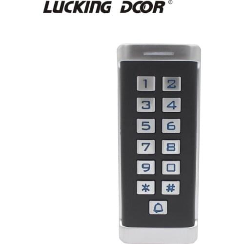 Metal 125KHZ Rfid Access Control System Keypad with 2000 Users Wigan Output 26 Swipe Card Password Electronic Lock Community