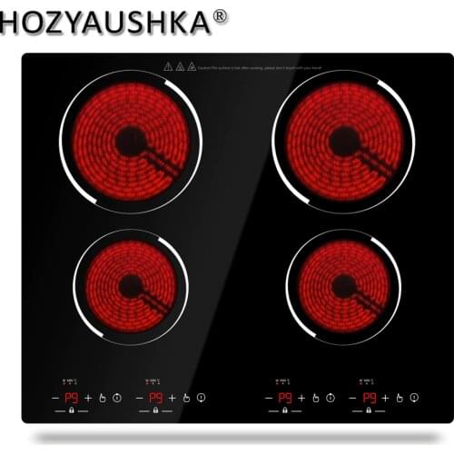 HOZYAUSHKA 1200*2+1800*2 high-power four-head electric ceramic stove with a wide range of applications