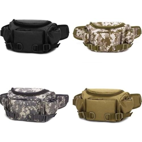 MenS Pockets Pockets Nylon Waterproof Belt Bag Travel Riding Motorcycle Multi-Function Small Bag