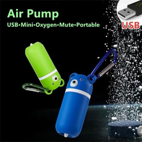 Portable Mini Oxygen Air Pump Mute Aquarium Air Pump For Aquarium Fish Bowl