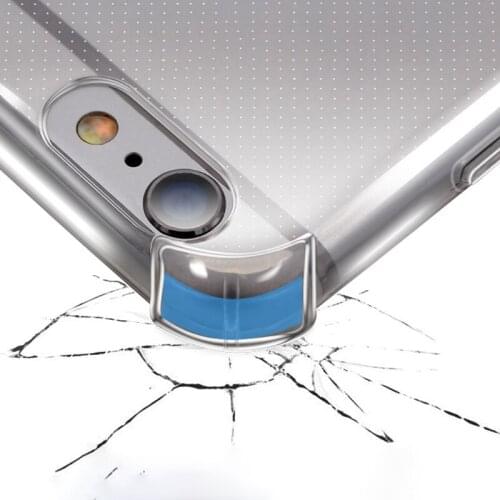 Transparent Shockproof Silicone Case For iPhone 11 Pro X XS Max XR 6 5 S 7 8 SE 2 2020 Plus Case 360 Clear TPU Cover Coque