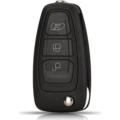 Jingyuqin Remote Car Key Control 433MHZ ID49 Chip For Ford Focus Escape Mondeo Tourneo Custom Kuga No Blade Original Fob