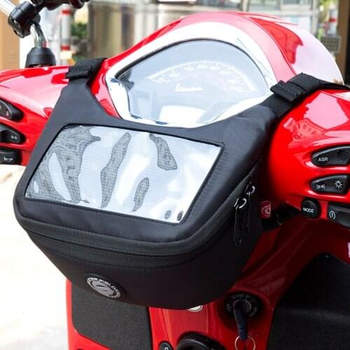 SFK motorcycle front bag motorcycle travel navigation waterproof portable light waist bag curved beam car bag multifunction