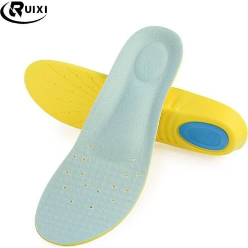 Sport Damping Insoles Support High Arch Insoles Stretch Breathable Feet Soles Pad Orthotic Shoes Running Cushion Unisex Insoles