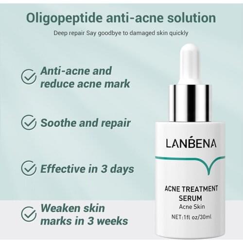 LANBENA Smooth Face Serum Moisturizing Collenage Essence Repair Acne Treatment Anti Wrinkle Remove Fine Lines Skin Care TSLM2