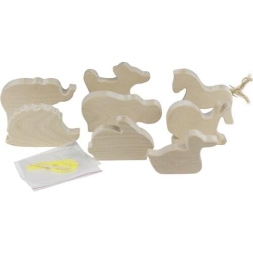 Фигурки с животными WoodFun China At AliExpress