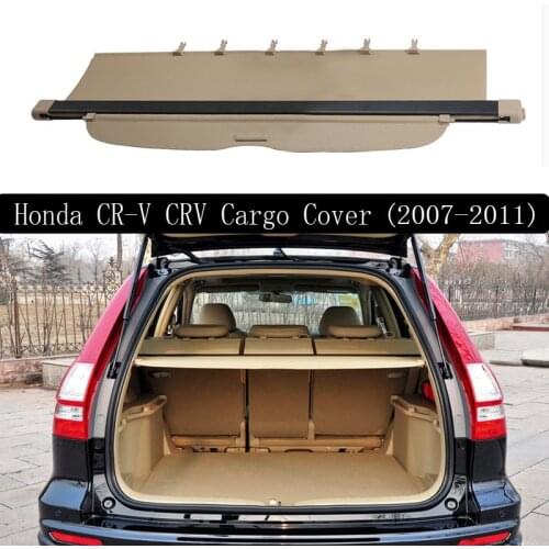 Rear Cargo Cover For Honda CR-V CRV 2007 2008 2009 2010 2011 privacy Trunk Screen Security Shield shade Auto Accessories