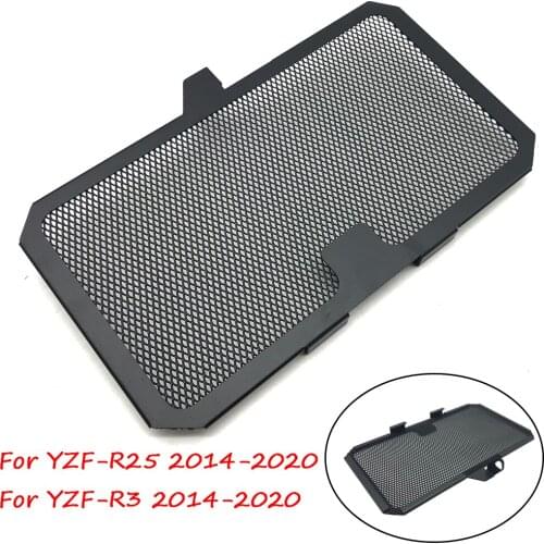 Motorcycle Radiator Guard Protector Grille Grill Cover Water Tank Protection For Yamaha YZF-R3 YZF-R25 YZF R3/R25 2014-2020