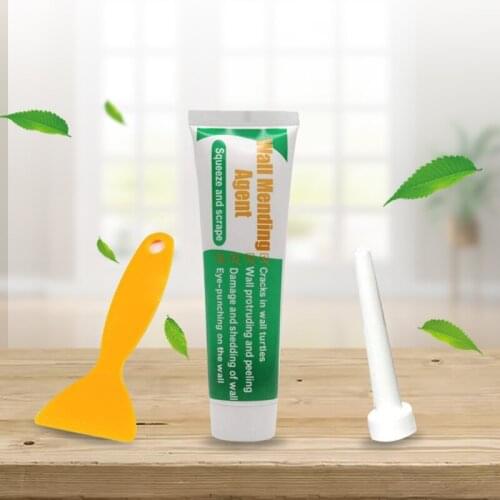 100G 100ml Valid mould proof Wall Mending Agent Wall Repair Cream Wall Crack Nail Repair Quick-drying Patch Restore New Dropship