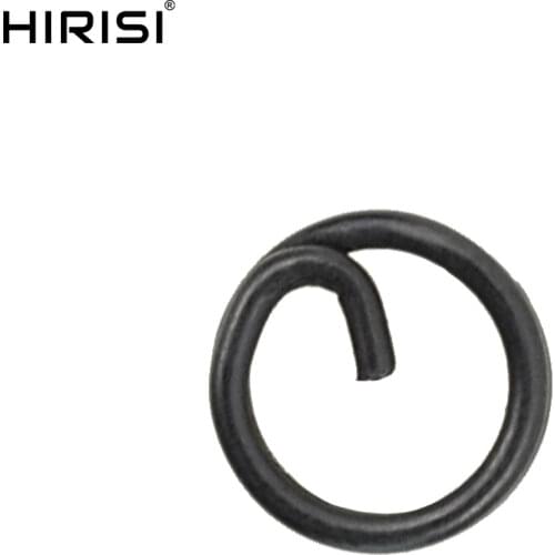 25 piece Carp fishing split rings Double Snap Loop Lure Connectors for carp fishing accessories