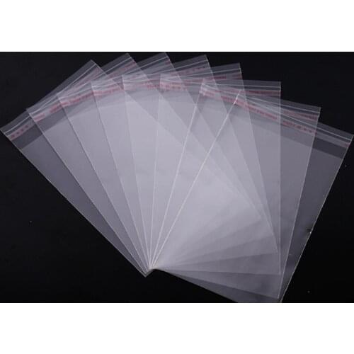 3000pcs/lot,6*10cm Transparent Jewelry & Craft Packaging Bags Clear Self Adhesive Seal Bags Reusable Self Adhesive plastic bags