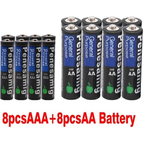 2021 New 1.5V AAA Battery 3A Alkaline Zinc Carbon LR03 SUM4 and 1.5v AA battery 2A Alkaline Dry Battery