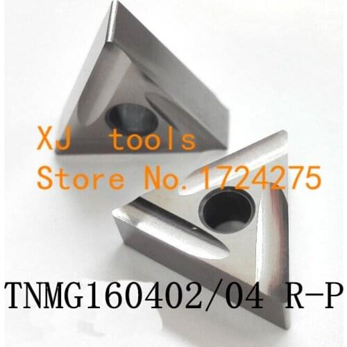 Ceramic blade 10PCS TNGG160402 R-P/ TNGG160404 R-P metal ceramic inserts, processing and high degree of finish, insert MTQNR