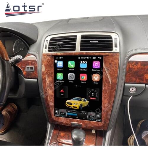 For Jaguar XK XKR Android Radio tape recorder 2007-2011 Car Multimedia Player Stereo TESLA head unit GPS Navi No 2din Autoradio