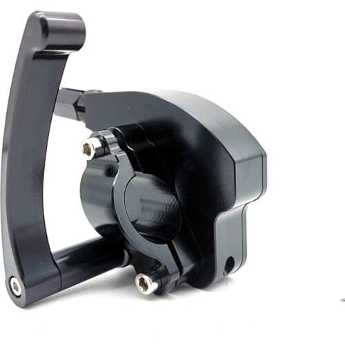 Motorbike Black 7/8" 22mm Thumb Throttle Lever For Yamaha Banshee YFZ450 TRX450R