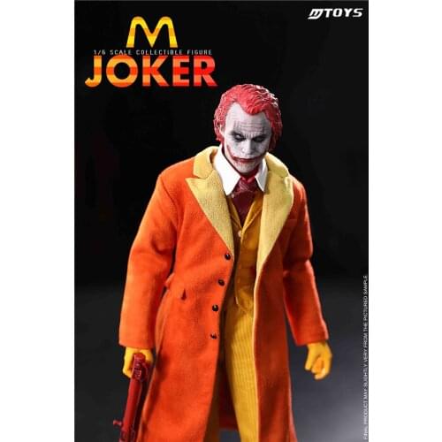 MTOYS MS018 1/6 M Notes Uncle Burger Joker JOKER Movable Eye Head Sculpture In Stock