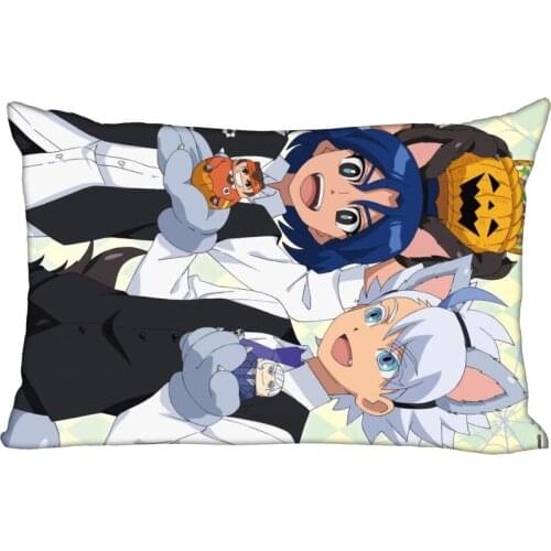 New Arrival Inazuma Eleven Pillow Cover Bedroom Home Office Decorative Pillowcase Square Zipper Pillow cases Satin Soft Fabric