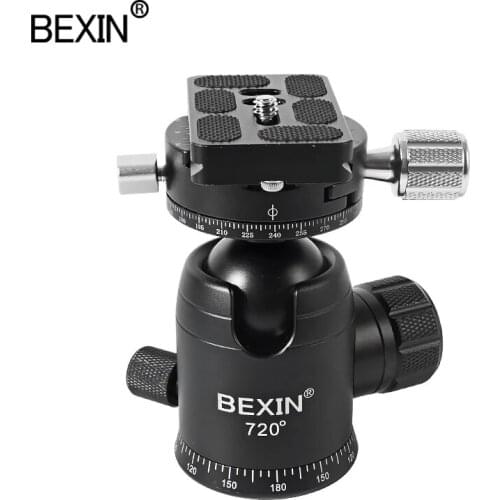 BEXIN panoramic head tripod head camera mount shooting adapter photo head 360 rotating head for dslr camera video tripod mount
