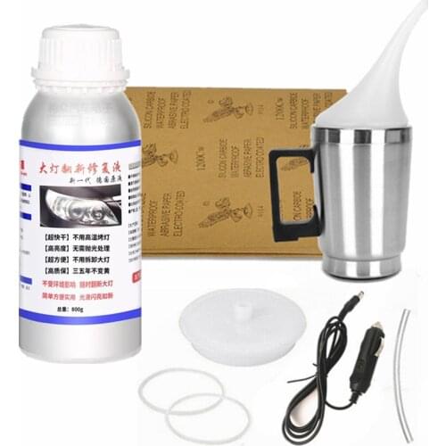 Renovator Headlight Polisher Atomizing Cup Optical Headlight Cleaning Auto Headlights Teapot Headlights Repair of Car Headlight