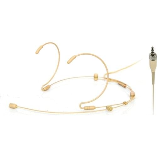 3.5mm Plug (with nut) Omni Directional Electret Condenser Capsule Flexible and Collapsible Headset Microphone LOMEHO HM-52S2-L4