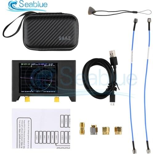 2.8 inch Display Screen NanoVNA V2/ SAA2 3G Version VNA HF VHF UHF UV Vector Network Analyzer Antenna Analyzer With Storage Bag