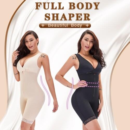 Fajas Colombianas Women PostSurgery Postpartum Colombian Full Body Shaper Tummy Control Slimming Shapewear